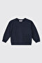 Baby Boy Reglan Sleeve Navy Blue Suit - 2