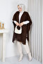 Women's Tight Woven Knitwear Shawl - 4