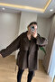 Oversize Ekose Trençkot - 3