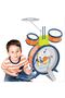 Kids Drum Kit, Toddler Jazz Drum Musical Educational Learning Toy (Orange) - 3