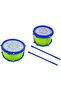 Kids Drum Kit, Toddler Jazz Drum Musical Educational Learning Toy (Green) - 4