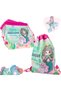 20 Pack Mermaid Theme Drawstring Backpacks 10 inch Goodie Storage Bags for Birthday Party Favor Gift Pouches, School Supplies, Travel, Sports Girls & Boys - 2