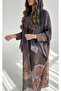 Mwt1441 Printed Abaya |   Printed Abaya - 4