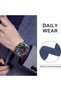(Pack of 2) Milanese Loop Strap Compatible with Samsung Galaxy Watch Ultra 47mm Band, Stainless Steel Magnetic Adjustable Watch Bands for Men and Women - Multicolor1 - 5