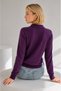 Polo Collar Gold Button Detailed Long Sleeve Knitwear Sweater Aw26Kz00062 - 4