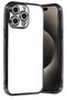 Spt-Gld Newface iPhone 15 Pro Max Lens Silicone Case (160352) - Black