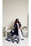MWT1162 - عباية طباعة | Printed Abaya - 5