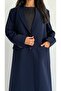 MWT1215 - عباية بليزر| Blazer Abaya - 7