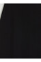 Özmarka New Season Black Pencil Skirt with Elastic Waist - 2