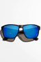 Flyn Black Blue Mirror Men's Sunglasses - 4