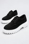 Jy-T13 Nova Lace-Up Suede Men's Casual Sports Classic Shoes Sbt - Black - 3