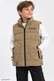 Boy's Waterproof Printed Vest with Pockets 950-1