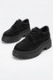 Jy-T13 Nova Lace-Up Suede Men's Casual Sports Classic Shoes Sst - Black - 3
