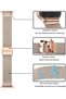 Apple Watch 38mm 40mm 41mm 42mm | Stainless Steel Milanese Mesh Loop Magnetic Band | Multicolor - 2