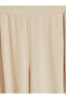 Ozmarka New Season Beige Plus Size Women's Sweatpants - 2