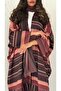 MWT1198 - عباية مخطط |striped abaya - 8