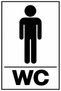 Women's and Men's Wc Door Sticker 10X15 cm – Set of 8 (4 Women + 4 Men) - 3