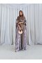 Mwt5210 - Chiffon Printed Abaya
