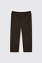Baby Boy Elastic Waist Loose-Legged Brown Trousers
