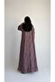MWT2092 - Printed Chiffon Abaya | عباية شيفون مطبوعة - 6