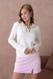 Contrast Piping Polo Collar Long Sleeve Knitwear Sweater Aw26Kz00059 - 2