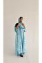 MWT2064 - عباية طباعة صيفية | Summer printed abaya - 8
