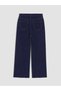 Ozmarka New Season Indigo High Waist Wideleg Women's Jean Trousers - 7
