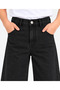 27509-26 Girl's Wide Leg Jeans Loose Cut Tasseled Leg 6-12 Years Old - 6