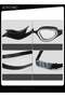 High Clarity Waterproof Anti Fog Swim Goggles with Adjustable Strap for Men Swimming - 3