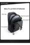 Korean Style Casual Crossbody Bag Small Shoulder Backpack for Men Waterproof Slim Chest Bags with USB Charging Port for Travel Cycling - 2
