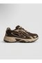 26K368-1 Genuine Leather Thick Sole Sneaker Sports Shoes