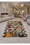 Sdt Mixed Patterned Modern Woven Base Decorative Carpet Sdtamor1520