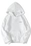 Unisex Oversize No Risk No Revelto Hoodie (White) - 2