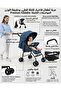 Luxurious, Lightweight, Foldable, Fully Compliant Baby Stroller. - 2