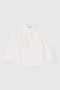 Baby Girl Heart Printed White Shirt