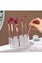 Clear Acrylic 26 Space Cosmetic Organizer, Multi Functional Display Case for Lipstick Makeup B - 2