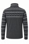 . Men's Ethnic Patterned 1/4 Zip Half Zipper Fleece with Pockets for Outdoor Daily Use - 2