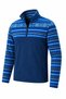 . Men's Ethnic Patterned 1/4 Zip Half Zipper Fleece with Pockets for Outdoor Daily Use