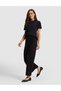 Black Loose Fit Knitwear Trousers 50331312-Vr046 - 3