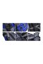 Nylon Hiking Backpack 50 L Blue/Black - 5