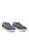 Blue Nubuck Genuine Leather Anatomical Memory Comfortable Sole Men's Casual Shoes Loafer M732 - 3