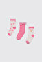Baby Girl Pink Socks