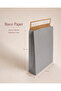 Kraft Paper Bag with Adhesive Tape, Silver Color, 25X8X30 cm - Pack of 24, Gift and Shipping Envelope - 5