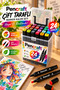 24-Piece Double-Sided Marker Pen Set Professional Drawing, Painting, and Design Pens