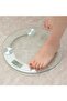 Glass Round Scale Digital Led Display Floor Weighing Electronic Smart Body Home Bathroom