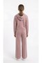 Girl's Hooded Knitwear Pink Set 6/14 Years - 3