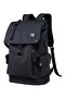 School Backpack With Usb Charger Black - 2