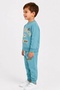Boy's Superior Tokyo Printed 2-Piece Tracksuit Set Casual Cotton Bottom and Top Set Ak116 - 4