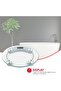 Glass Round Scale Digital Led Display Floor Weighing Electronic Smart Body Home Bathroom - 3