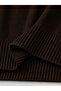 Men's Standard Fit Buttoned Crew Neck Knit Sweater - 4